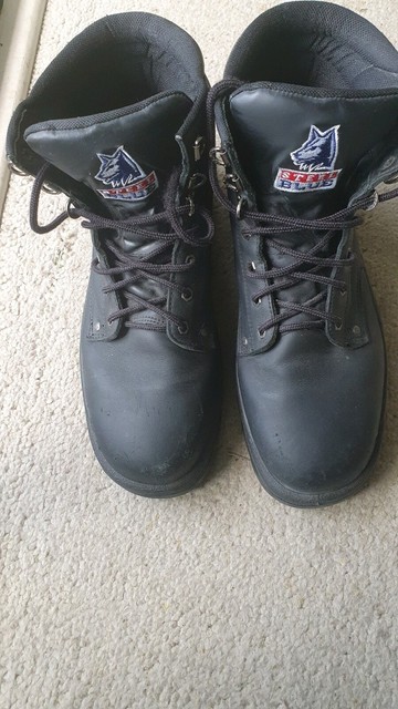 steel blue work boots sale